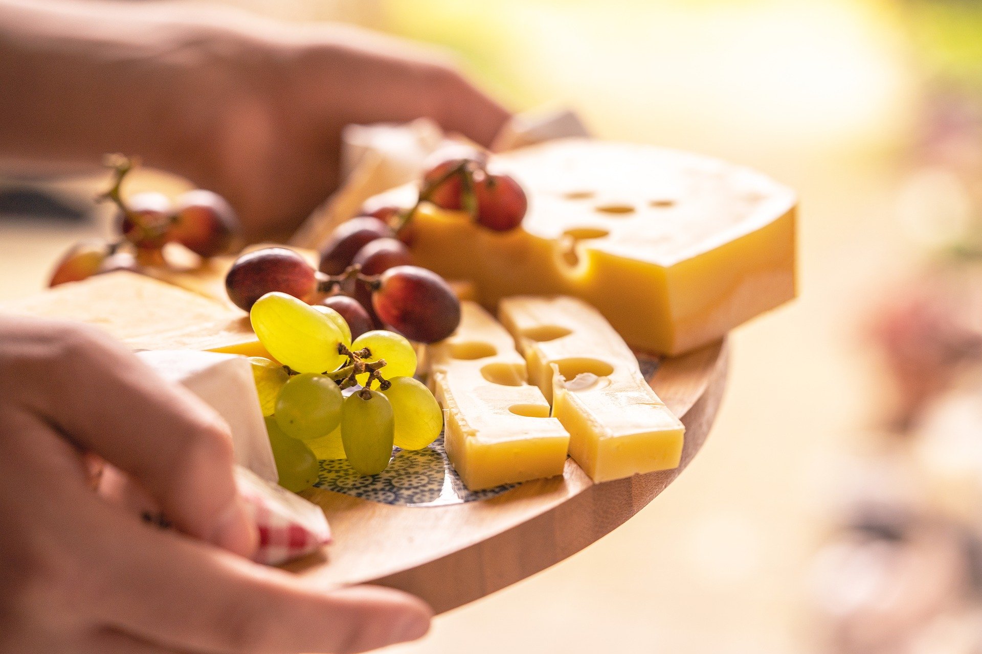 Käseplatte Käse essen in der Schwangerschaft